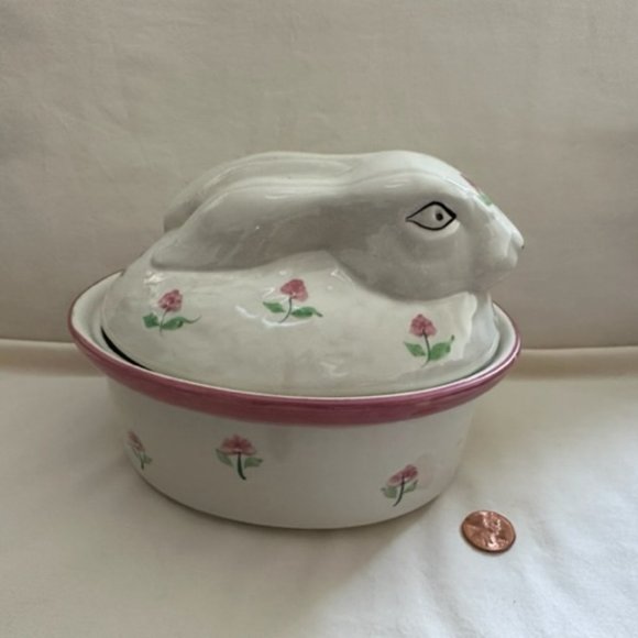 Vintage Sigma Bunny Tureen Container - Picture 7 of 8
